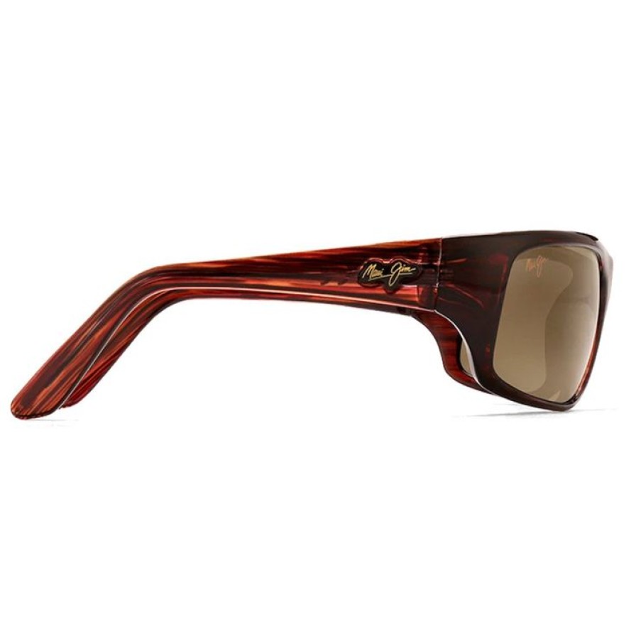 Accessoires Maui Jim Lunettes De Soleil | Lunettes De Soleil Maui Jim Peahi Ecaille Bronze Hcl Min00E9Ral Superthin