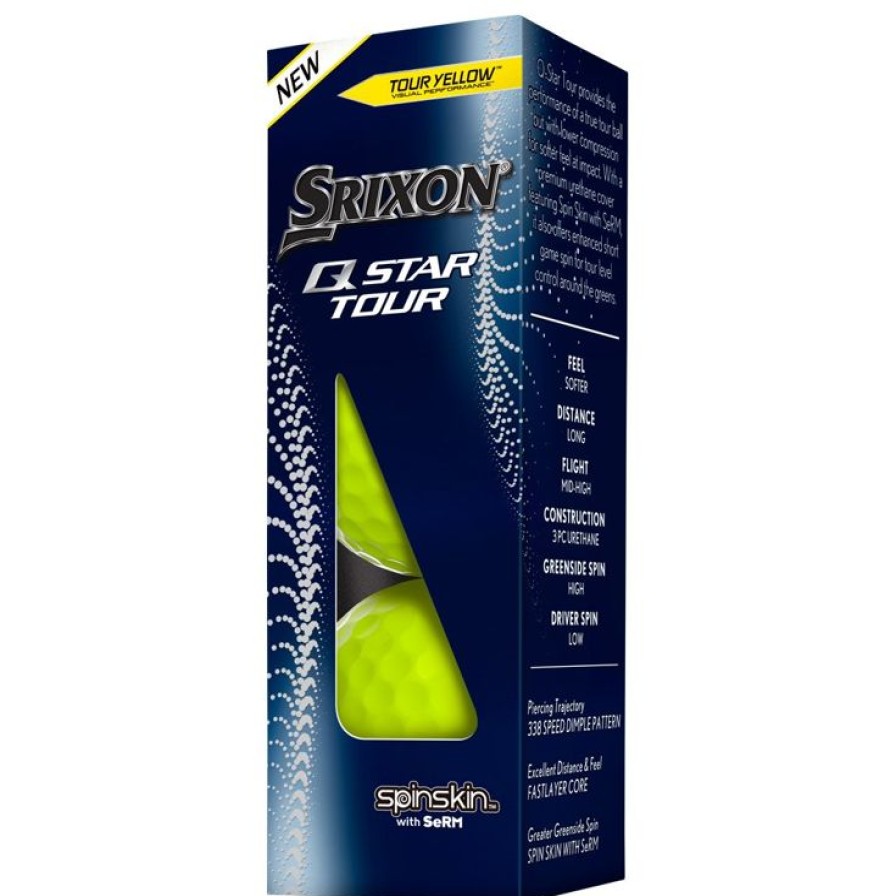 Balles Srixon Balles De Golf Neuves | Q-Star Tour 4