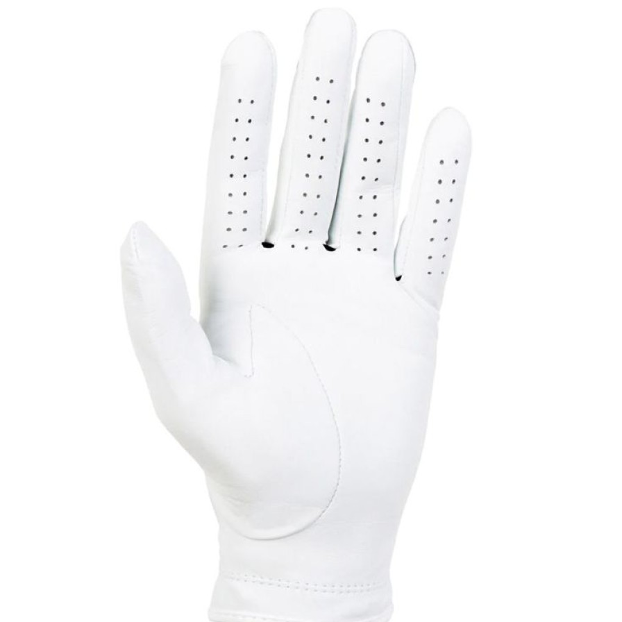 Gants Titleist Gants De Golf Homme | Gants Cuirs Classiques (Unit00E9) Titleist Players White