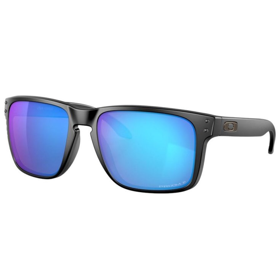 Accessoires Oakley Lunettes De Soleil | Lunettes De Soleil Oakley Holbrook Xl Matte Black Prizm Sapphire Polarized