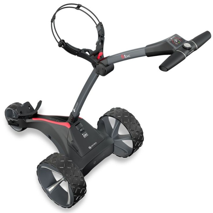 Chariots MotoCaddy Chariots Electriques | Chariot Electrique Motocaddy S1 Dhc Lithium Graphite