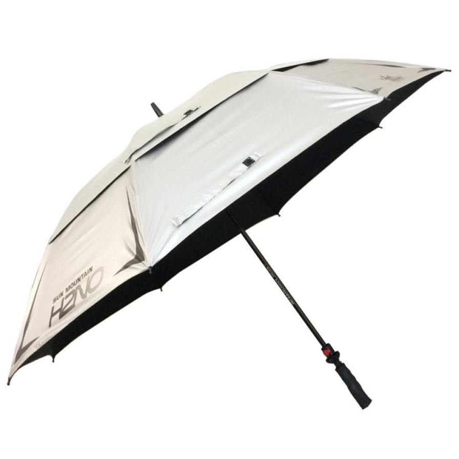 Accessoires Sun Mountain Parapluies | H2No Uv 50 Chrome